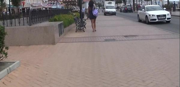  Spaniard pickup at the bus stop and fucked her
